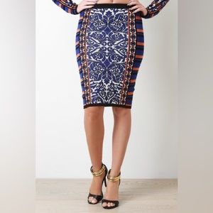 Jealous Tomato pencil knit skirt